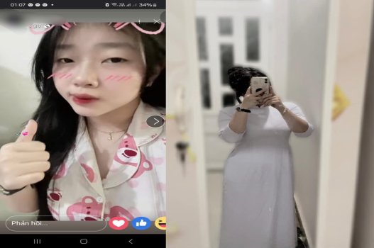 Video sex mới nhất nữ sinh Trần Linh trong trang phục áo dài